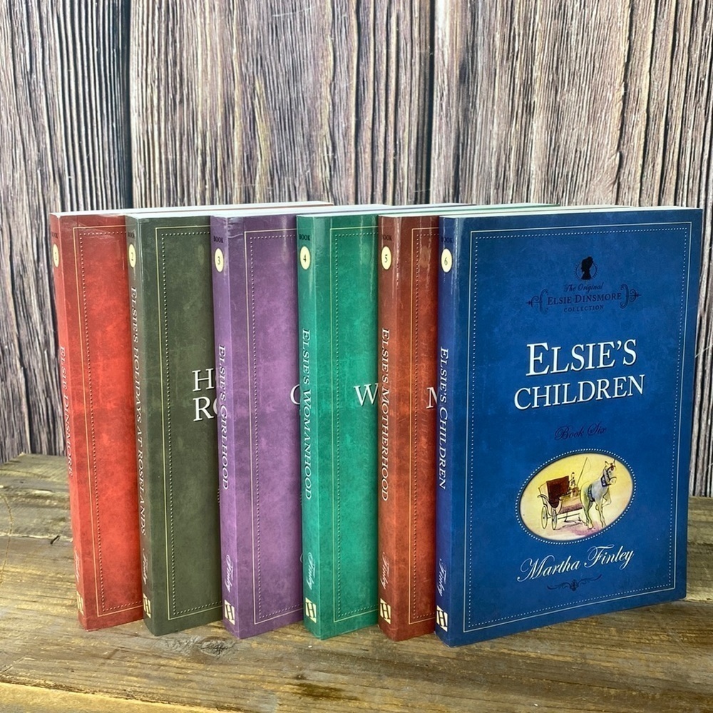 Martha Finley’s Elsie Dinsmore Collection Books 1-6